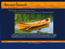 Tablet Screenshot of guideboats.com